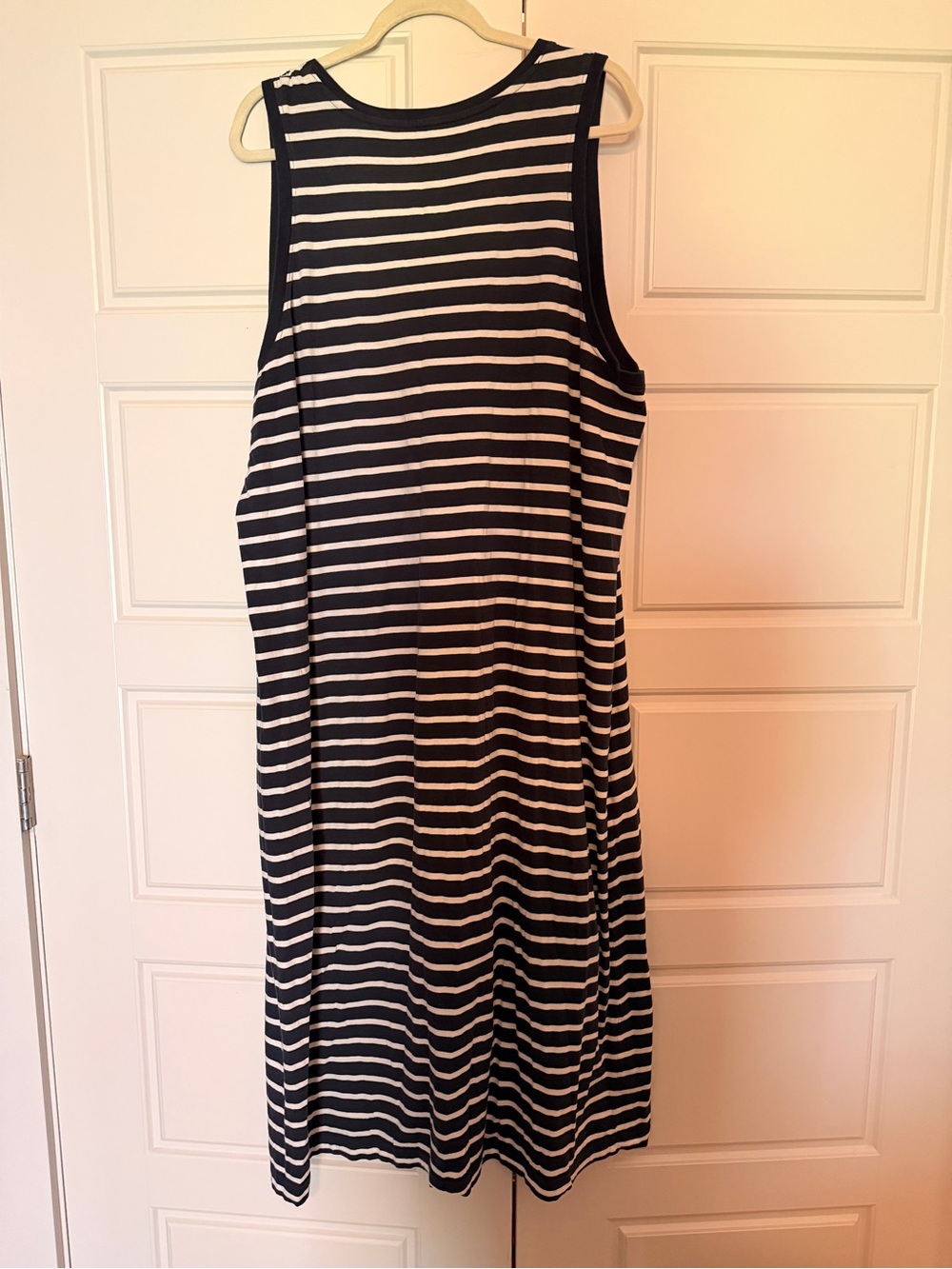 Women's Monterey Stripe Softspun Tank Midi Dress XXL - Picture 6 of 12